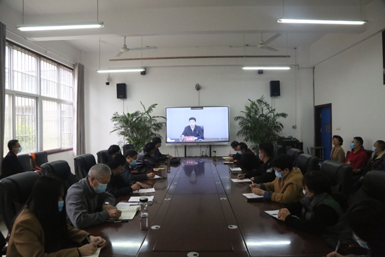 我院参加全省教育系统秋冬季疫情防控视频会议(图1) 我院参加全省教育系统秋冬季疫情防控视频会议(图1)